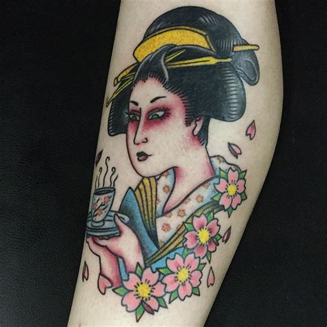 japanese geisha tattoo ideas|geisha tattoo traditional.